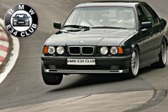 Bmw M5 E34 black racing